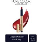 Estee Lauder Ruj - Pure Color Melt-On Glosstick Dolgunlaştırıcı Etkili Parlatıcı - Renk: 655 Melted Garnet