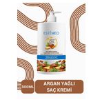 ESTEMED Argan Yağı Kolay Kırılan Yıpranmış Saçlara Özel Saç Bakım Kremi & Hair Care Conditioner - 500ml