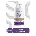 ESTEMED Sarı, Platin Ve Turunculaşma Karşıtı Mor Saç Kremi & Purple Conditioner - 500ml