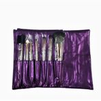 Esterella Makyaj Fırça Set 7 li Çantalı Mor