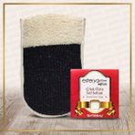 Esterya Plus Ipek Naturel Keçi Kılı Kese Çift Taraflı + Çilek Sabunu