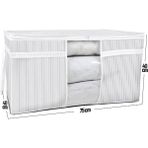 Esti 75 x 40 x 40 cm Pencereli Yastık Hurcu - 1 Adet - Gri