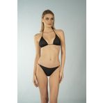Estiva Aksesuarlı Üçgen Bikini Takımı - Siyah