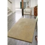 Estiva Home Bej Post Peluş Halı – Ultra Yumuşak, Yıkanabilir, Kaymaz Dot Taban, Antibakteriyel – Salon, Koridor ve Çocuk Odası Halısı - 100 x 200 cm