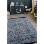 Estiva Home Gri Şönil Dokuma Kilim Halı – Hasır / Sisal Desen, Salon, Mutfak, Oturma ve Çocuk Odası Yolluk Halısı - 120 x 200 cm