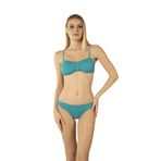 Estiva Luplu Straplez Turkuaz Kadın Bikini
