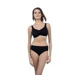 Estiva Luplu Toparlayıcı Yüksek Bel Siyah Kadın Bikini