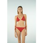 Estiva Üçgen İpli Bikini Takımı - Bordo 40