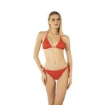 Estiva Üçgen İpli Bikini Takımı - Kırmızı 38