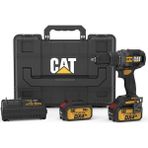 EstoreBox Cat DX12.2 18VOLT/4.0AH Li-Ion Çift Akülü Kömürsüz Profesyonel Şarjlı Darbeli Matkap