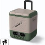EstoreBox Coolist CLK18W 12/24VOLT/ 220VOLT Litre Kompresörlü Tekerlekli Oto Buzdolabı