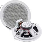 EstoreBox Hıkvısıon DS-QAE0206G1-V 6 Watt Analog Asma Tavan Hoparlör - Beyaz