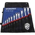 EstoreBox Workpro WP202510 6-32MM 12 Parça Cr-V Profesyonel Iki Ağızlı Yıldız Anahtar Takımı + Bez Taşıma Kıl - 0- Koyu Mavi