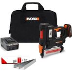EstoreBox Worx WX842 20VOLT/2.0AH Li-Ion 15-50MM Profesyonel Şarjlı Çivi Çakma Makinesi + 2700 Adet Yedek Çiv