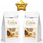 Estoria Coffee Etiyopya Filtre Kahve 500g ( 2x250g) | %100 Arabica | Çiçeksi Aroma | Meyvemsi Tatlar | Öğütülmüş - 500 gr