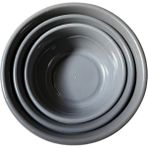 Estrend 3'lü Iç Içe Geçmeli Saklama Kabı Badya/leğen Set - Antrasit