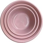 Estrend 3'lü Iç Içe Geçmeli Saklama Kabı Badya/leğen Set - Pembe