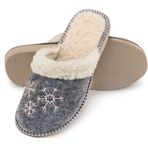 ESTRO F04 Keçe Beyaz Kadın Terlik