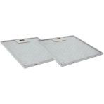 Esty 2240 Lx6 26,2X25,3 Cm Aspiratör Davlumbaz Alüminyum Filtresi 4 Kat Kaliteli Filtrasyon, 2 Adet