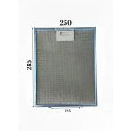 Esty İle Uyumlu Davlumbaz 25X28,5 CM Arka Aralık 12,5 CM Aspiratör Filtresi