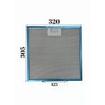 Esty İle Uyumlu Davlumbaz 32X30,5 CM Arka Aralık 12,5 CM Aspiratör Filtresi