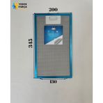 Esty Uyumlu Davlumbaz 20X34,5 cm Arkaara 12,5cm Aspiratör Filtresi - Adet-Set