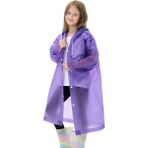 Esu Accessory Eva Çocuk Yağmurluk - 8 - 12 Yaş - Mor