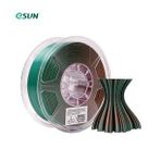 eSUN ePLA-Silk Mystic Bakır Mor Yeşil Filament 1.75 mm 1 Kg