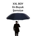 ESUSO XXL Tam Otomatik Buyuk Boy Fiber Gövde Şemsiye , Protokol Şemsiye , Boyun Askılı Ruzgar Geçirmez