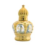 Esved 96800-1 15 ml Gold Premium Parfüm Esans Boş Cam Dekorotif Vitrin Şişesi