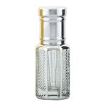 Esved A114-2 3 ml Silver Premium Parfüm Cam Boş Esans Şişesi
