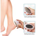 Eşya Dünyası Ped Egg Pratik Kolay Ayak Bakım Törpüsü Topuk Rendesi Bakım Aleti Dayanıklı Manuel Pedikür Arac - Beyaz