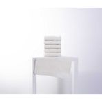 Etamin Bordürlü Kadife Jakarlı Havlu 50X90 6 adet - 50 x 90 cm - Beyaz