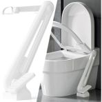 Etashop Ayak Pedallı Klozet Kapak Kaldırma Aparatı Delme Gerektirmeyen Hijyenik Tuvalet Kapağı Kaldırıcı Ayak Pedallı Wc Aksesuarı Abs - Beyaz