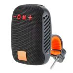 Etashop Bisiklet Bluetooth Hoparlör Taşınabilir Su Geçirmez Çift Bağlantı Fm Radyo Siyah