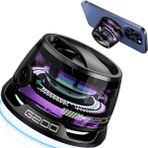 Etashop Manyetik Rgb Mini Bluetooth Hoparlör Telefon Tutuculu 5W Stereo Ses Ipx5 Su Geçirmez - Siyah