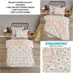 Ete Hometex Tek Kişilik Welsoft Uyku Seti - Naturel - 155 x 215