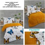 Ete Hometex Tek Kişilik Welsoft Uyku Seti - Sarı - Beyaz - 155 x 215
