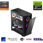 Eternal Power ZeldaX2 Ryzen 7 9800X3D 64GB DDR5 1TB M.2 RTX 4080 Super X870 Wifi 1000W 360M Oyuncu OEM Sistem