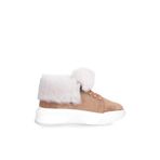 Eternal Shoes İçi Kürklü Taba Kadın Deri Bot Taba 40