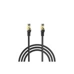 Ethab Giyim GLST3678-7504 S-Link Mm-Cat703 Cat7 Patch 3Mt Gold Uçlu Ftp Cca Ağ Bağlantı Kablosu (Siyah)(19 - Glst3678-750
