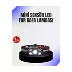 Ethab Giyim Kamp Ve Yürüyüş İçin Sensörlü Led Kafa Feneri Ayarlanabilir - Glst6011-5913