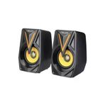 Ethab Giyim Md-S23 Glare 6W 1+1 Masaüstü Rgb Aydınlatma Usb Siyah Kasa Speaker(1923) - Glst2049-5241