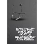 Ethab Ticaret 100 Saat Bluetooth Kulaklık Dijital Göstergeli Anc Özelliği Kablolu - GL002V-7MNFM9 - Çok Renkli