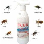 Ethab Ticaret Ethab Biçer Bit - Pire - Kene Solüsyonu 500 ml Haşere Ilacı Bö Cek Ilacı Bit Ilacı Pire Ilacı Kene Ilacı