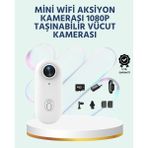 Ethab Ticaret Geniş Açı Lensli Wifi Spor ve Vlog Kamerası - GL002V-7MDGL9