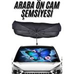 Ethab Ticaret Güneş Önleyici Katlanabilir Oto Araba Güneşlik Şemsiye Tip Ön Cam - GL002V-7MEV82 - Çok Renkli