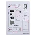 Ethab Ticaret Jıafa JF-870 iPhone 11 Pro Max Mıknatıslı Çalışma Hasırı Vida Gostergeli-(57 - GL002V-7LKEL - Beyaz