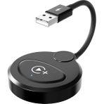 Ethab Ticaret Usb+Type-C Apple Kablosuz Wireless Carplay Adaptör Çevirici -Youtube Netflix Tikto - GL002V-7LLXQ - Siyah