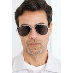 Ethan Matt Silver Black Erkek Güneş Gözlüğü